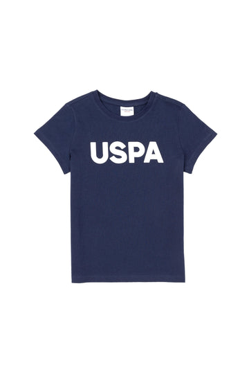 USPA Boys T-Shirt Round Neck Navy VR033 USTSB044